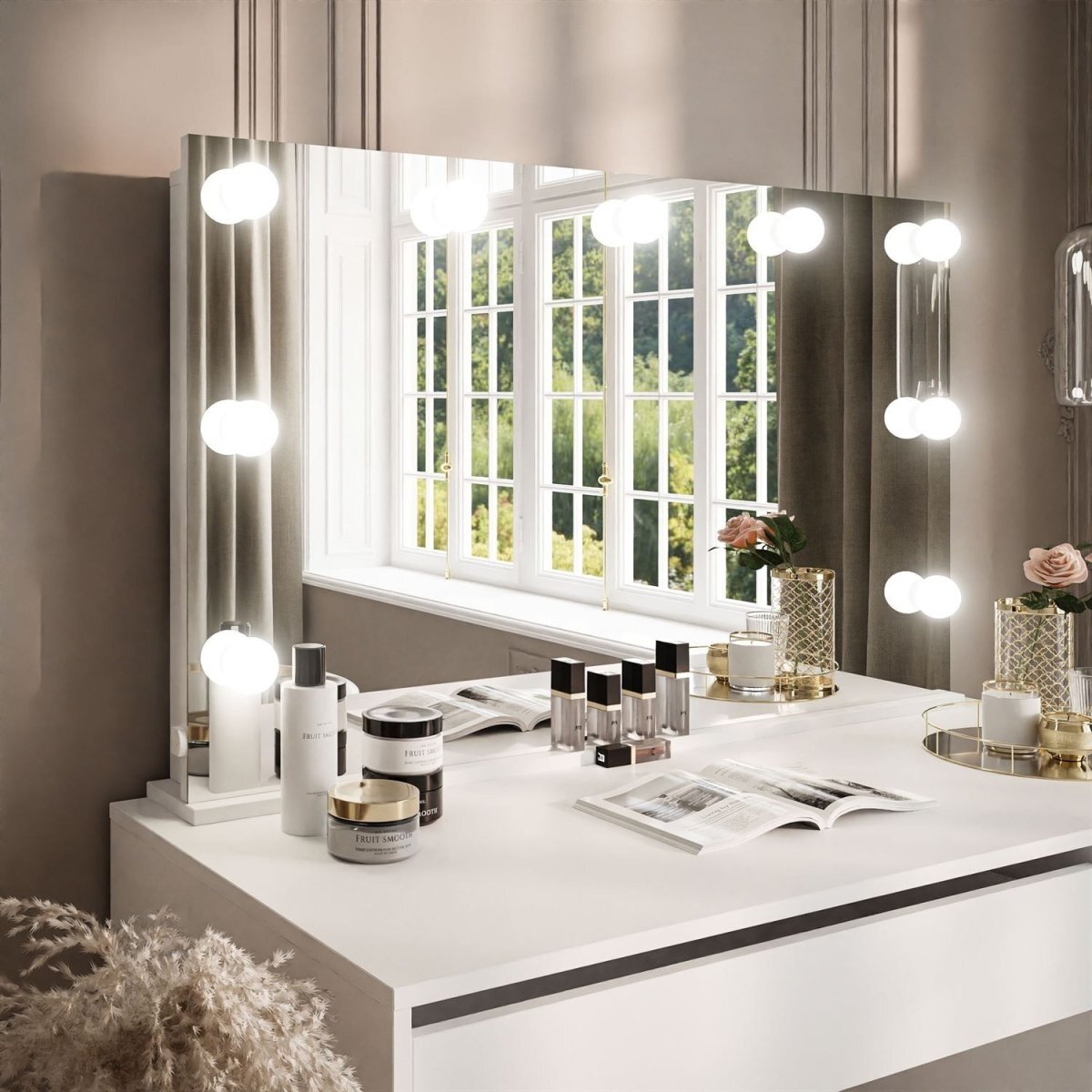 Kosmetinis staliukas TOP Elite White 7 Kosmetinis staliukas TOP Elite White 7
