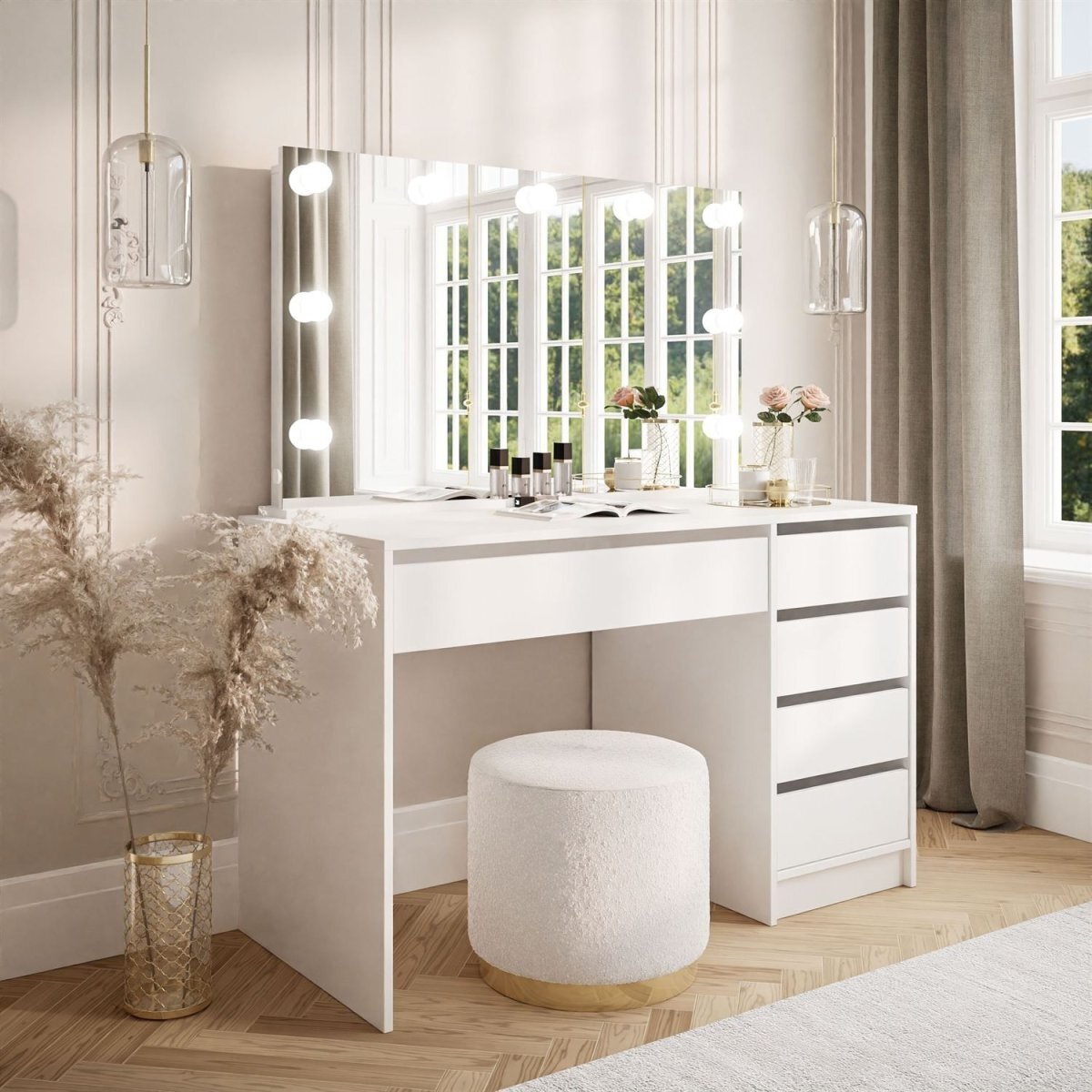 Kosmetinis staliukas TOP Elite White Kosmetinis staliukas TOP Elite White