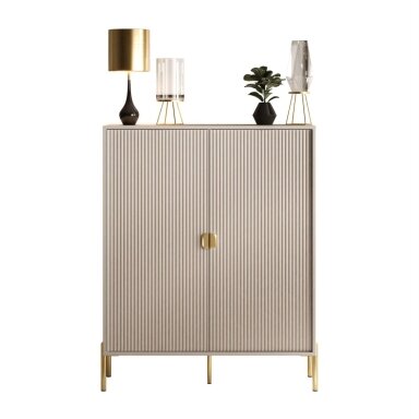 Komoda DAJA Cream Gold
