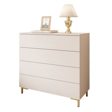 Komoda LUNA Beige Gold