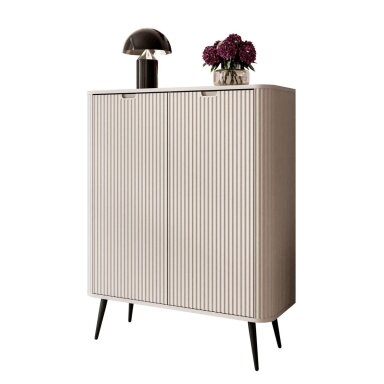 Komoda ZIRA Beige Black
