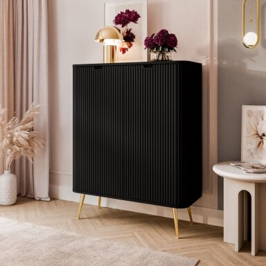 Komoda ZIRA Black Gold