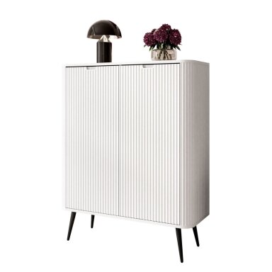 Komoda ZIRA White Black