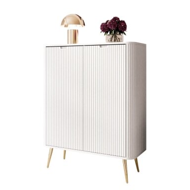 Komoda ZIRA White Gold