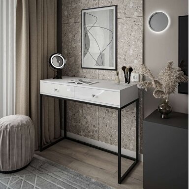Konsolė Blank Loft Black+ (Blizgi)