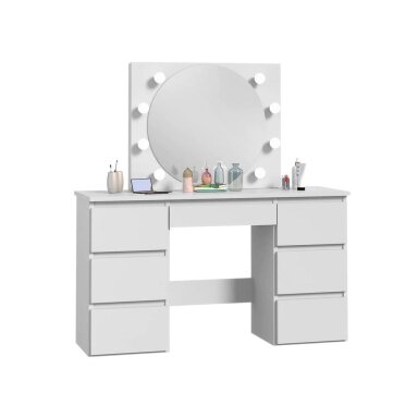 Kosmetinis staliukas Beta 4 8 Led White