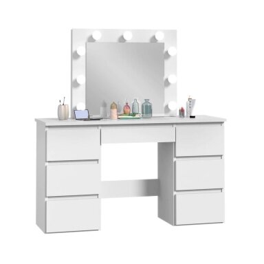 Kosmetinis staliukas Beta 4 9 Led White