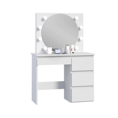 Kosmetinis staliukas Beta 8 Led White