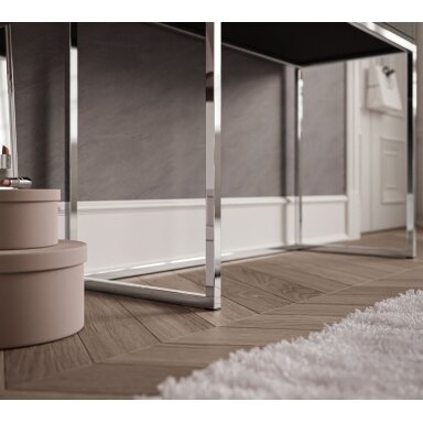 Kosmetinis staliukas BLANK Glamour Black