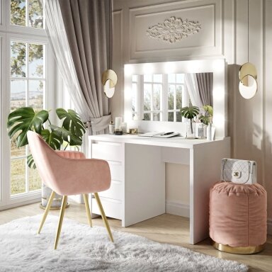 Kosmetinis staliukas COMPACT White