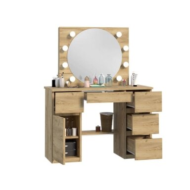 Kosmetinis staliukas Olivia 8 Led Craft
