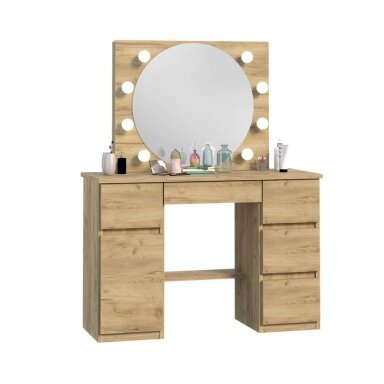 Kosmetinis staliukas Olivia 8 Led Craft