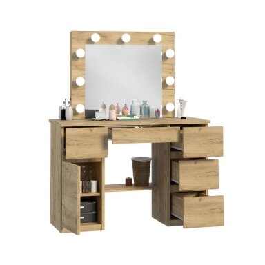 Kosmetinis staliukas Olivia 9 Led Craft