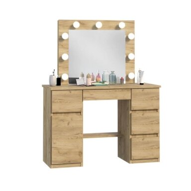 Kosmetinis staliukas Olivia 9 Led Craft
