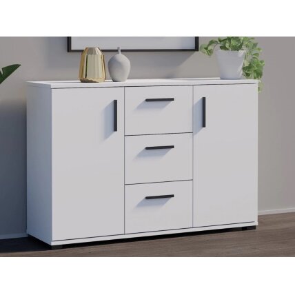 Komoda ARIZONA 120 2D3S White 4 Komoda ARIZONA 120 2D3S White 4
