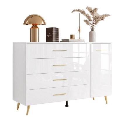 Komoda AVRA+ II Gold (Blizgi) 2 Komoda AVRA+ II Gold (Blizgi) 2