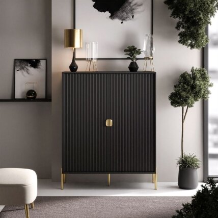 Komoda DAJA Black Gold Komoda DAJA Black Gold