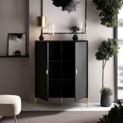 Komoda DAJA Black Gold 5 Komoda DAJA Black Gold 5