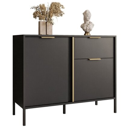 Komoda Loreto Black Gold 2 Komoda Loreto Black Gold 2