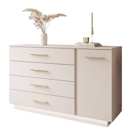 Komoda LUNA II Beige Gold 1 Komoda LUNA II Beige Gold 1