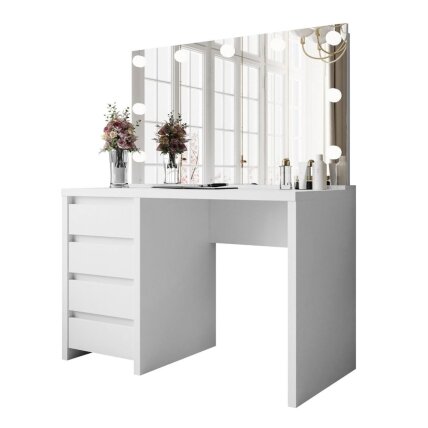 Kosmetinis staliukas LUXURY White 2 Kosmetinis staliukas LUXURY White 2