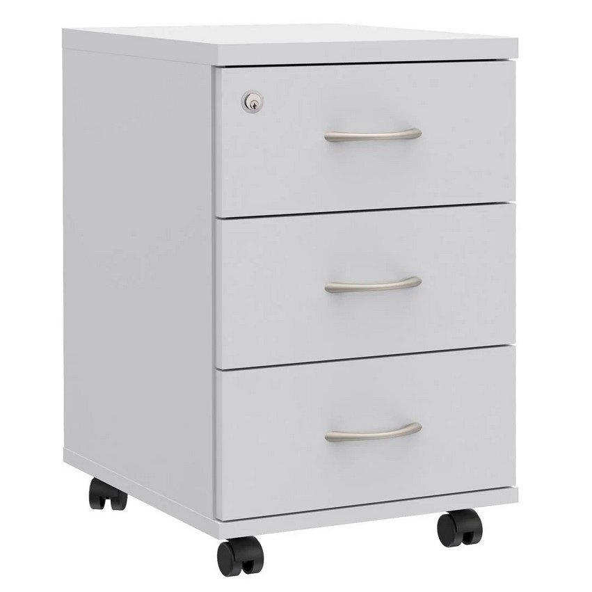 Komoda su stalčiais S62 White Komoda su stalčiais S62 White