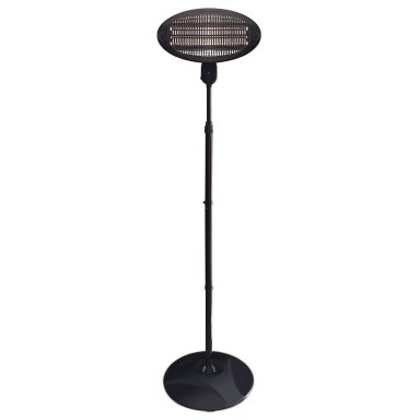 Laisvai pastatomas terasos šildytuvas PAVO Black