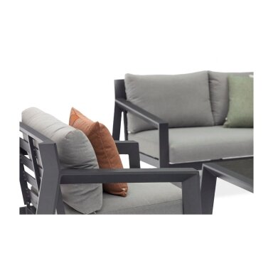 Lauko baldai HENDERSON CAFFE ANTHRACITE Lauko baldai HENDERSON CAFFE ANTHRACITE