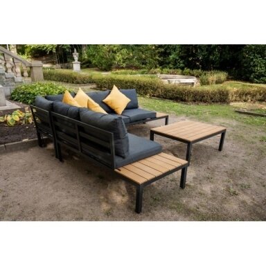 Lauko baldai kampinė sofa MANSORY Lauko baldai kampinė sofa MANSORY