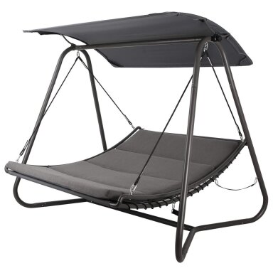 Lauko sūpynės-gultas BERI Dark Grey - AVRAHOME