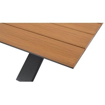 Lauko baldai kampas SORRENTO WOOD Graphite 2