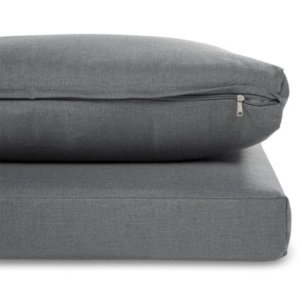 Lauko baldai kampas SORRENTO WOOD Graphite 4