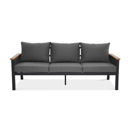 Lauko baldai terasai ASCONA DINING GREY 2+1 9 Lauko baldai terasai ASCONA DINING GREY 2+1 9