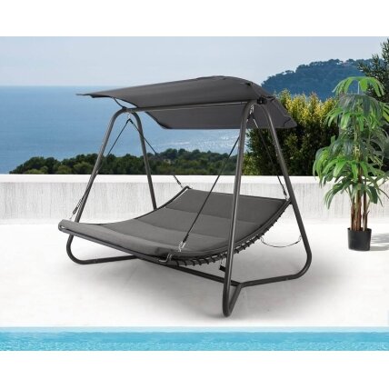 Lauko sūpynės-gultas BERI Dark Grey - AVRAHOME 5