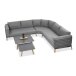 Lauko baldai kampinė sofa Radison Pilka Lauko baldai kampinė sofa Radison Pilka