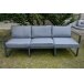 Lauko sofa MOSTRARE Tamsiai pilkas aliuminis Lauko sofa MOSTRARE Tamsiai pilkas aliuminis