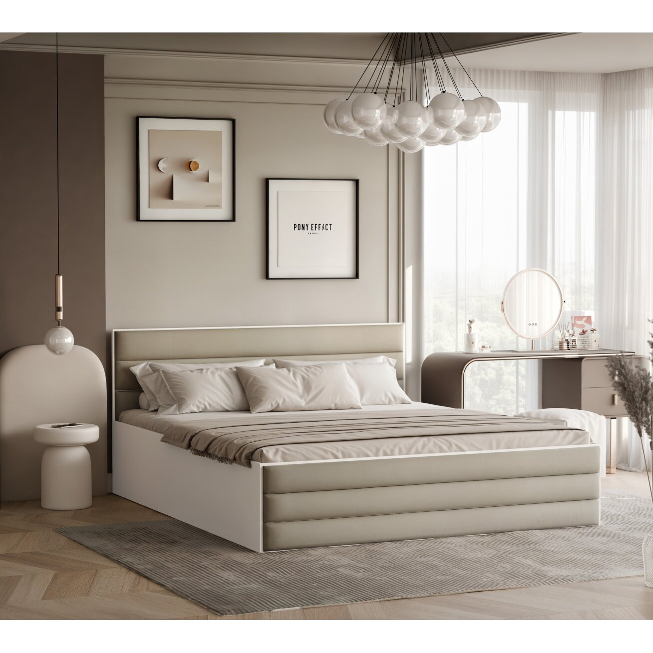 Lova su apmuštomis panelėmis VANTAGE su patalynės dėže Miegamoji zona: 120x200 cm, Putų čiužinys: taip, Spalvos: Royal Elephant (pilkai žalia) Lova su apmuštomis panelėmis VANTAGE su patalynės dėže Miegamoji zona: 120x200 cm, Putų čiužinys: taip, Spalvos: Royal Elephant (pilkai žalia)