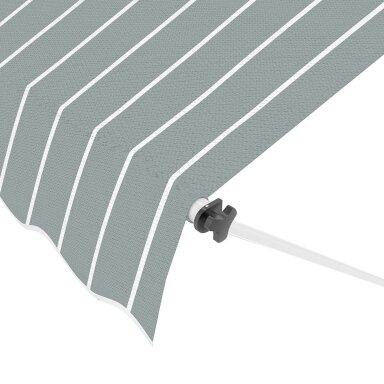 Markizė balkonui ESY 250x130cm pilkai/balta
