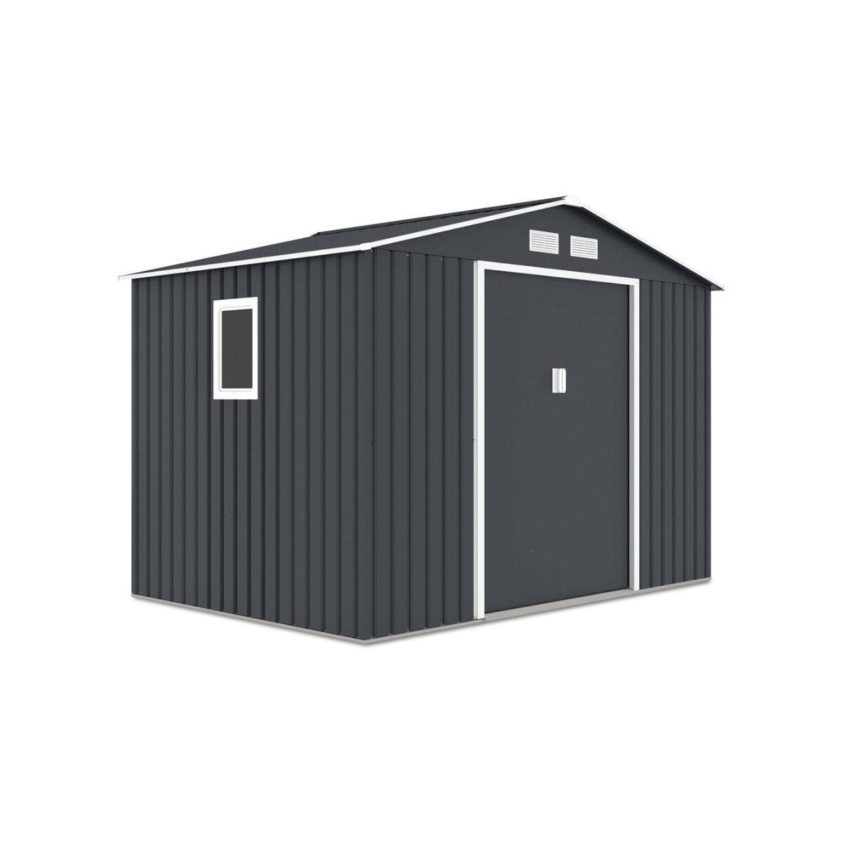 Metalinis įrankių namelis HUDSON 9x6 Cold Grey Metalinis įrankių namelis HUDSON 9x6 Cold Grey