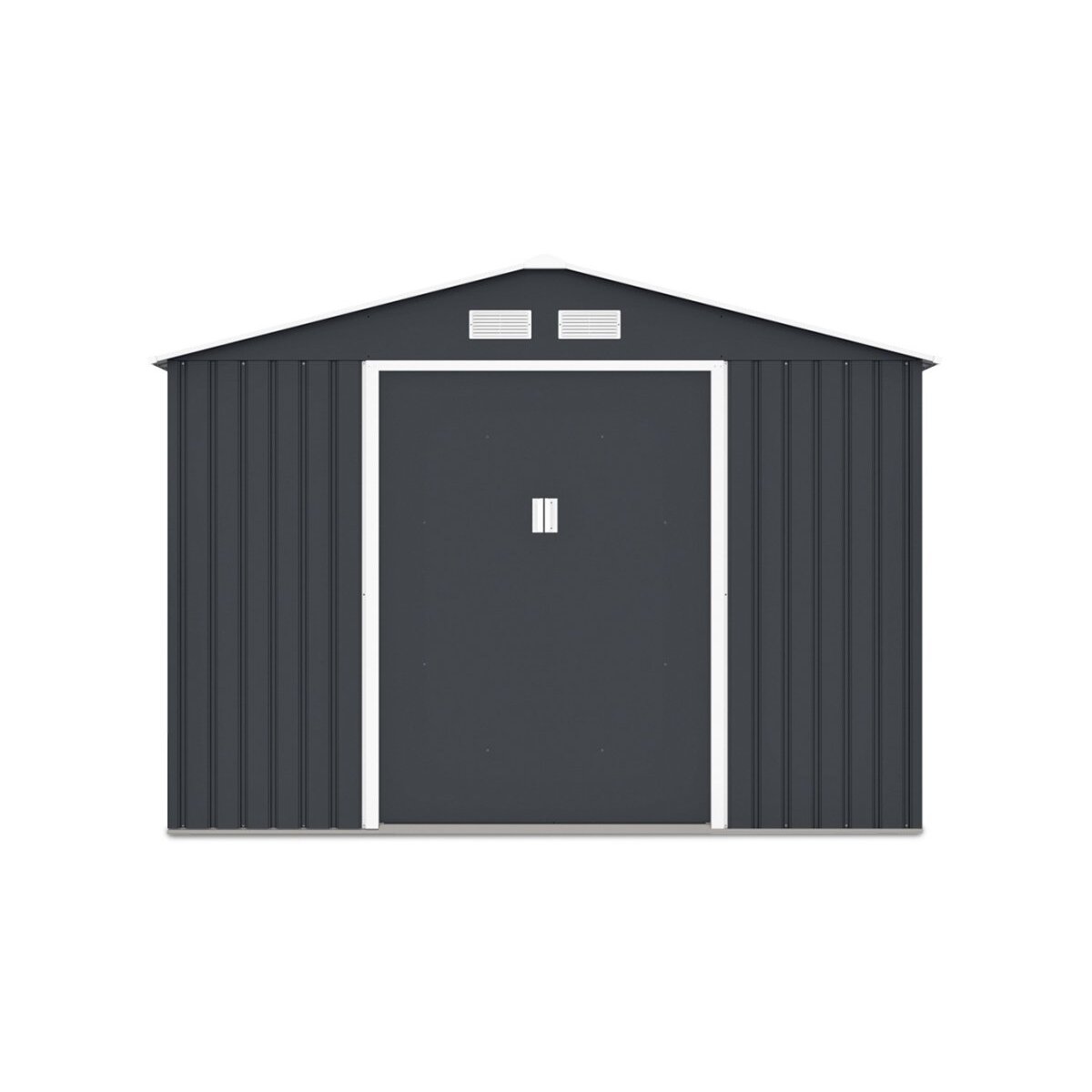 Metalinis įrankių namelis HUDSON 9x6 Cold Grey 11 Metalinis įrankių namelis HUDSON 9x6 Cold Grey 11
