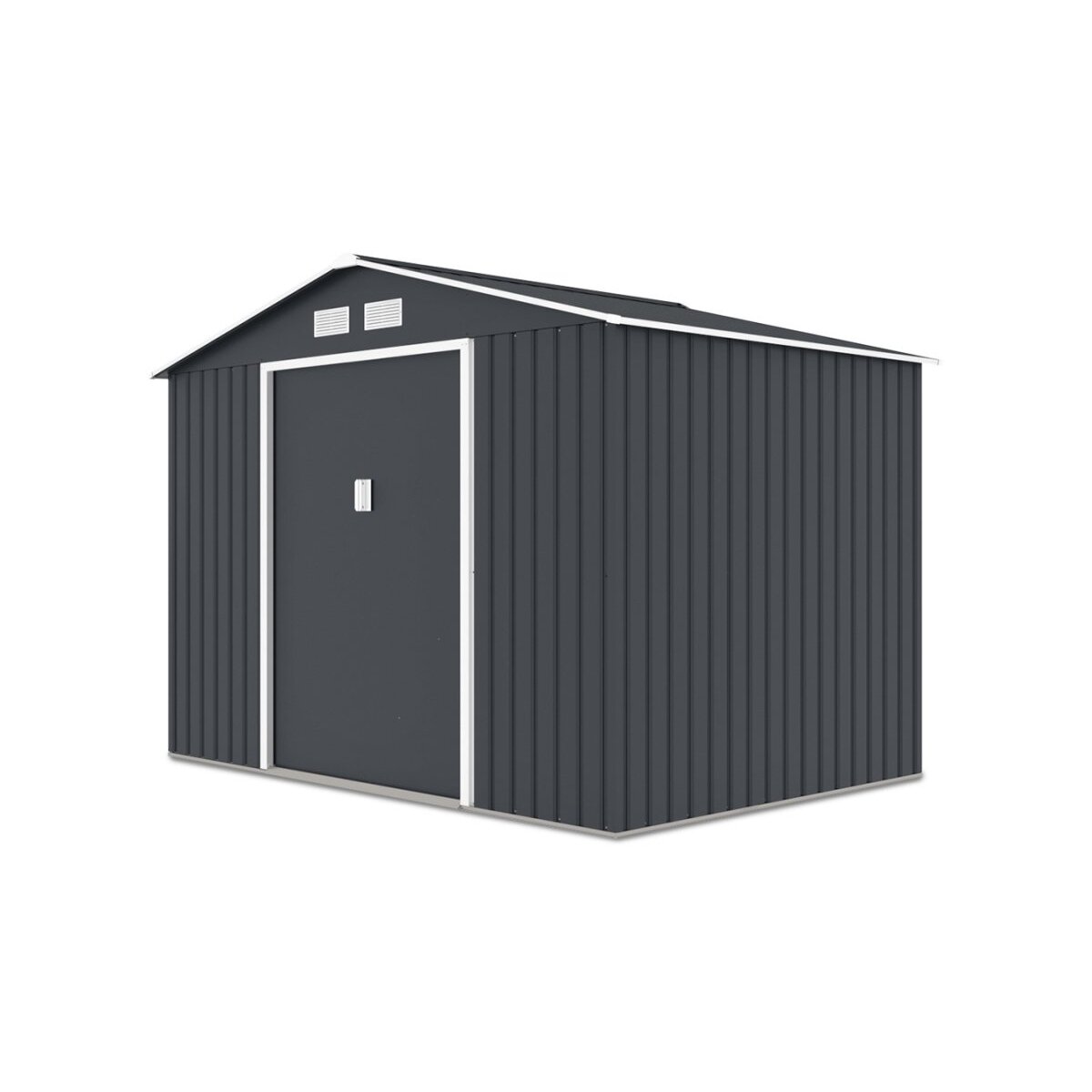 Metalinis įrankių namelis HUDSON 9x6 Cold Grey 13 Metalinis įrankių namelis HUDSON 9x6 Cold Grey 13