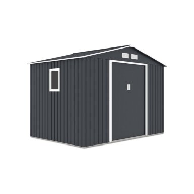 Metalinis įrankių namelis HUDSON 9x6 Cold Grey