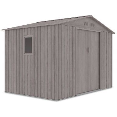 Metalinis įrankių namelis HUDSON 9x6 Light Wood