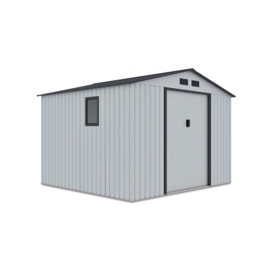 Metalinis įrankių namelis HUDSON 9x8 Light Grey