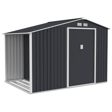Metalinis įrankių namelis MADISON 9x6 Cold Grey