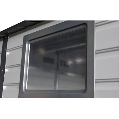 Metalinis įrankių namelis Montreal 9x6 Cold Grey
