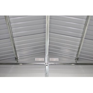 Metalinis įrankių namelis Montreal 9x6 Light Grey