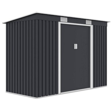 Metalinis įrankių namelis OREGON 9x4 Cold Grey