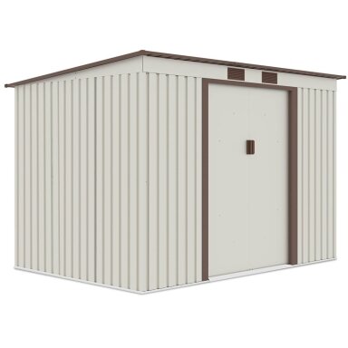 Metalinis įrankių namelis OREGON 9x6 Beige