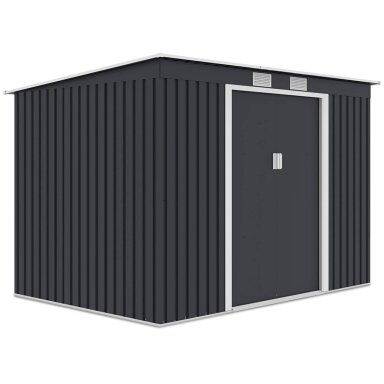 Metalinis įrankių namelis OREGON 9x6 Cold Grey